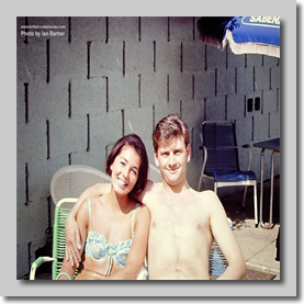 Cally Girl? with Yours Truly IB - Norfolk Hotel Nairobi 1967